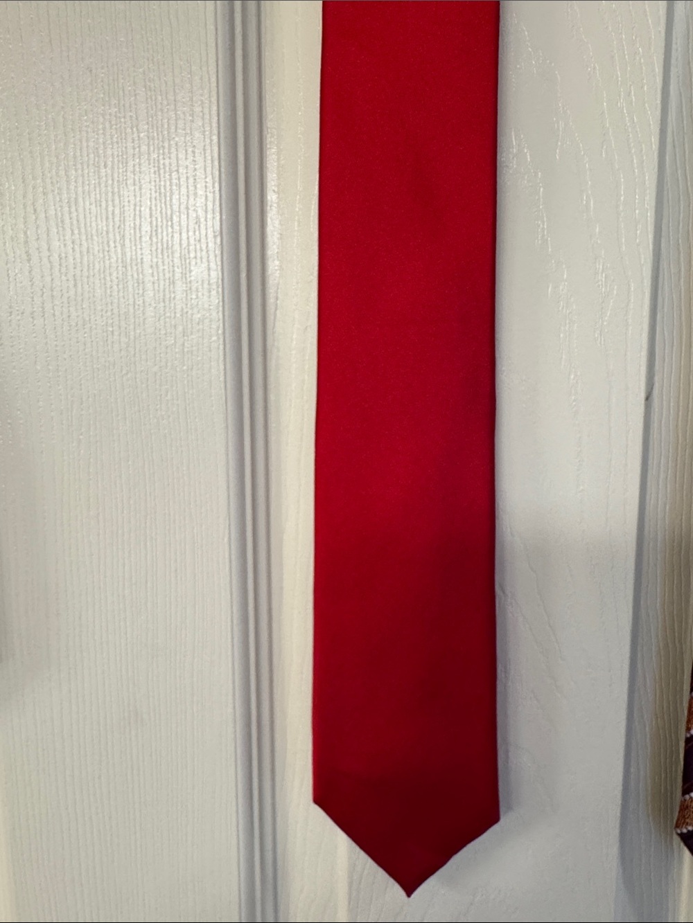 Ryan Seacrest Distinction Solid Red Men's Tie